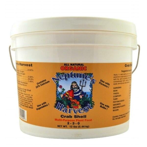 Neptunes Harvest Neptune&apos;s Harvest Organic Crab Shell Multi-Purpose Fertilizer- 1-0-2- 12 pound pail 1198688